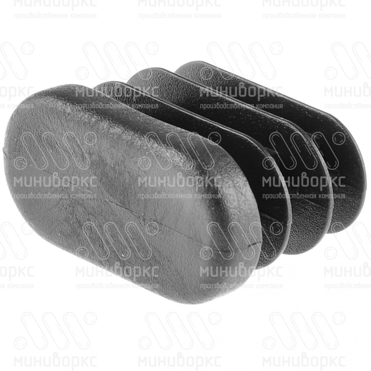 Заглушки для овальной труб 30x15 – 110511402N | картинка 2