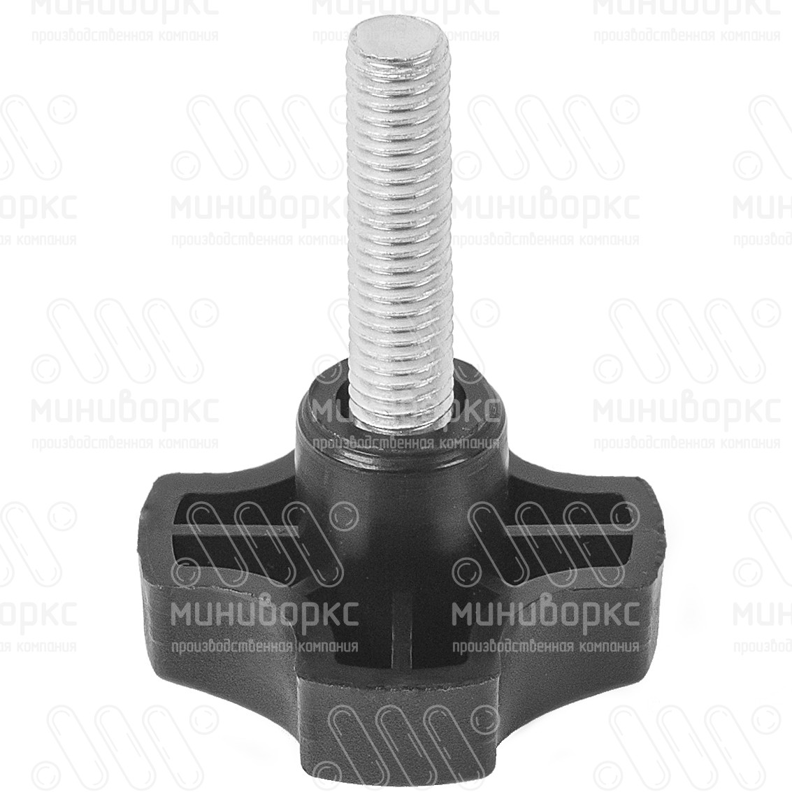 Фиксатор пластиковый с рукояткой m8x40 40 – Ф40М8-40БЕ | картинка 1