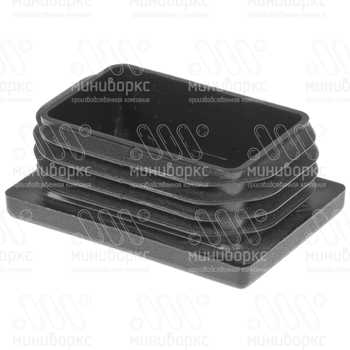 Заглушки для прямоугольной трубы 50x35 – ILR50x35-GRIGIO | картинка 3