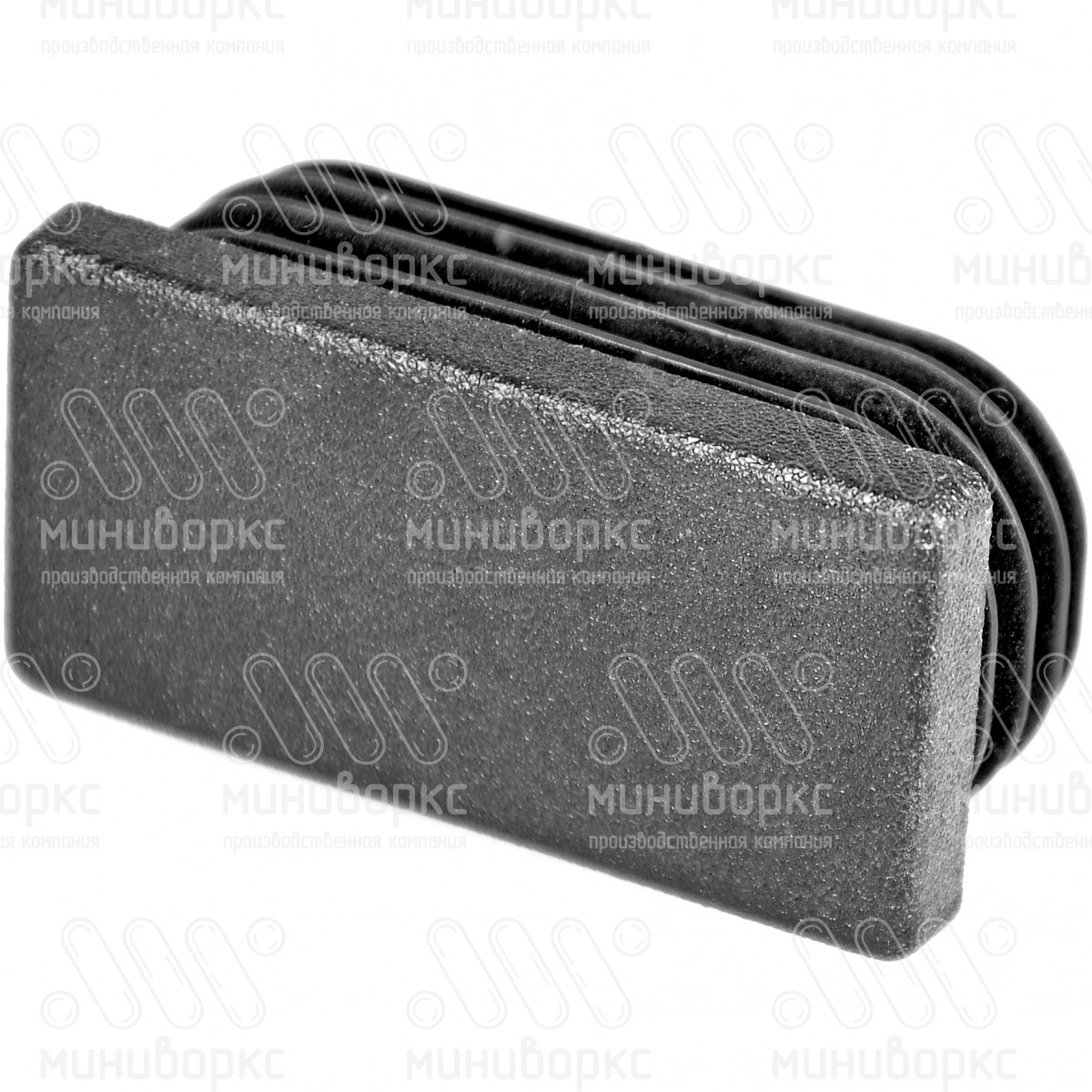 Заглушки для прямоугольной трубы 50x25 – ILR50x25-BIANCO | картинка 2