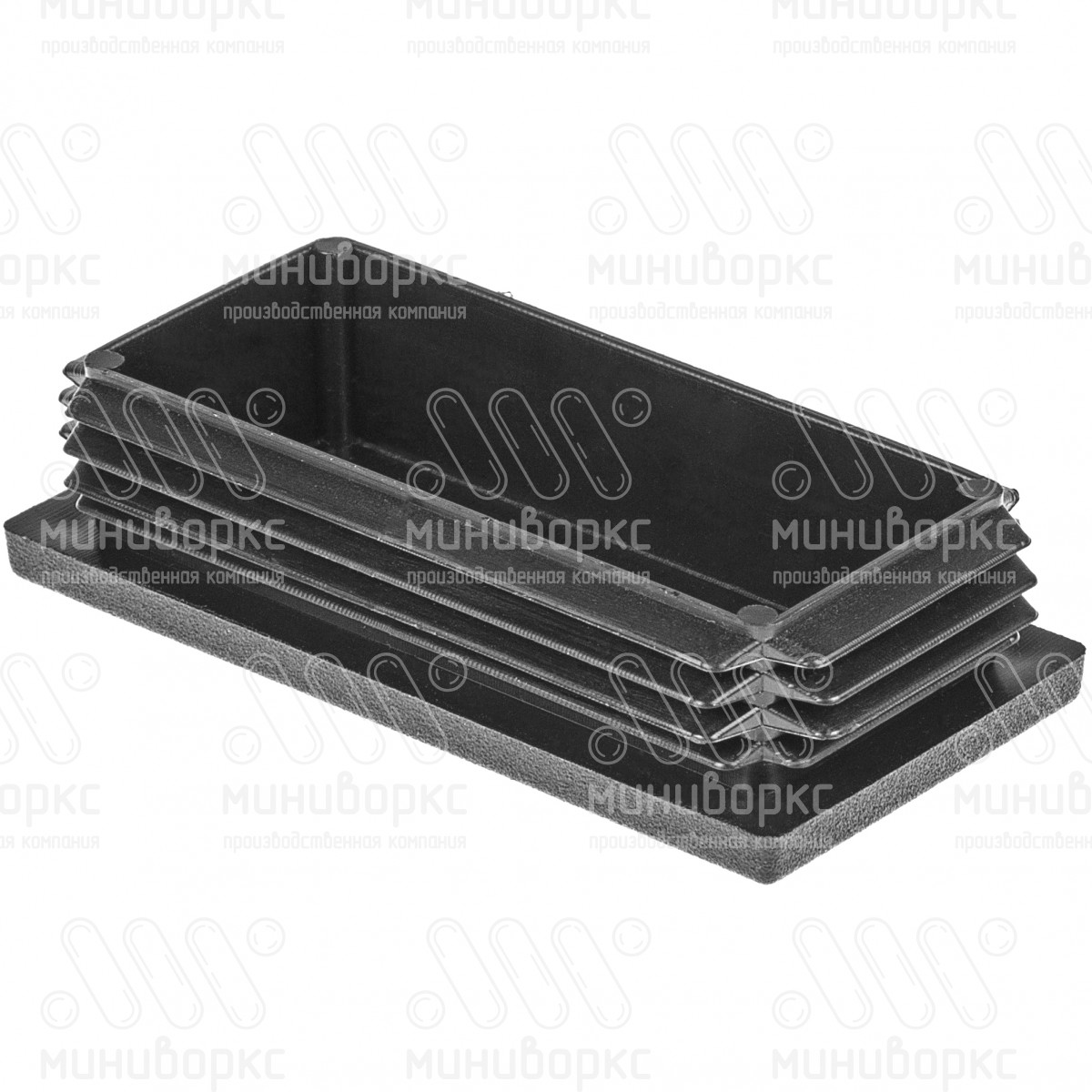 Заглушки для прямоугольной трубы 80x40 – ILR80x40-BIANCO | картинка 3