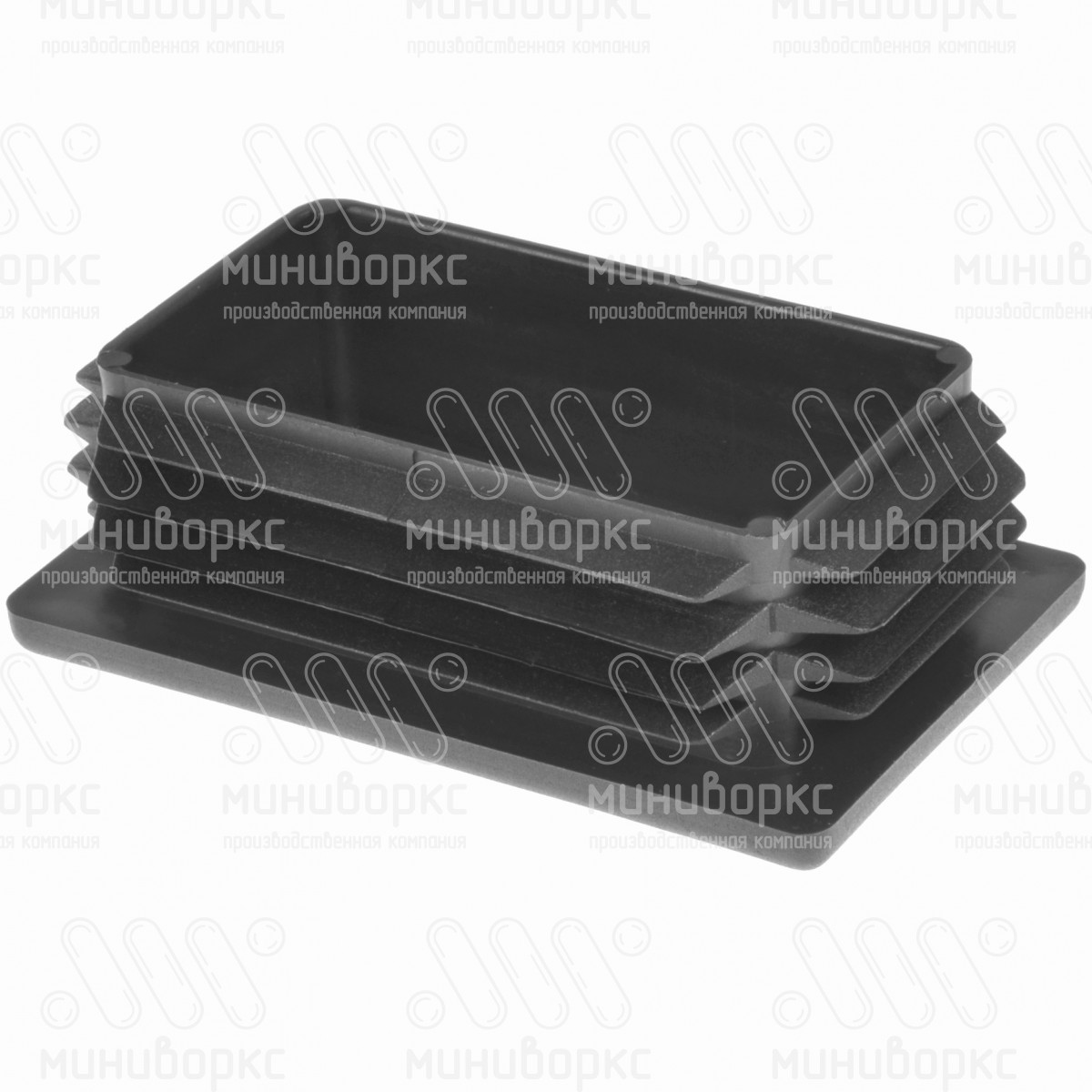Заглушки для прямоугольной трубы 80x50 – ILR80x50-GRIGIO | картинка 3