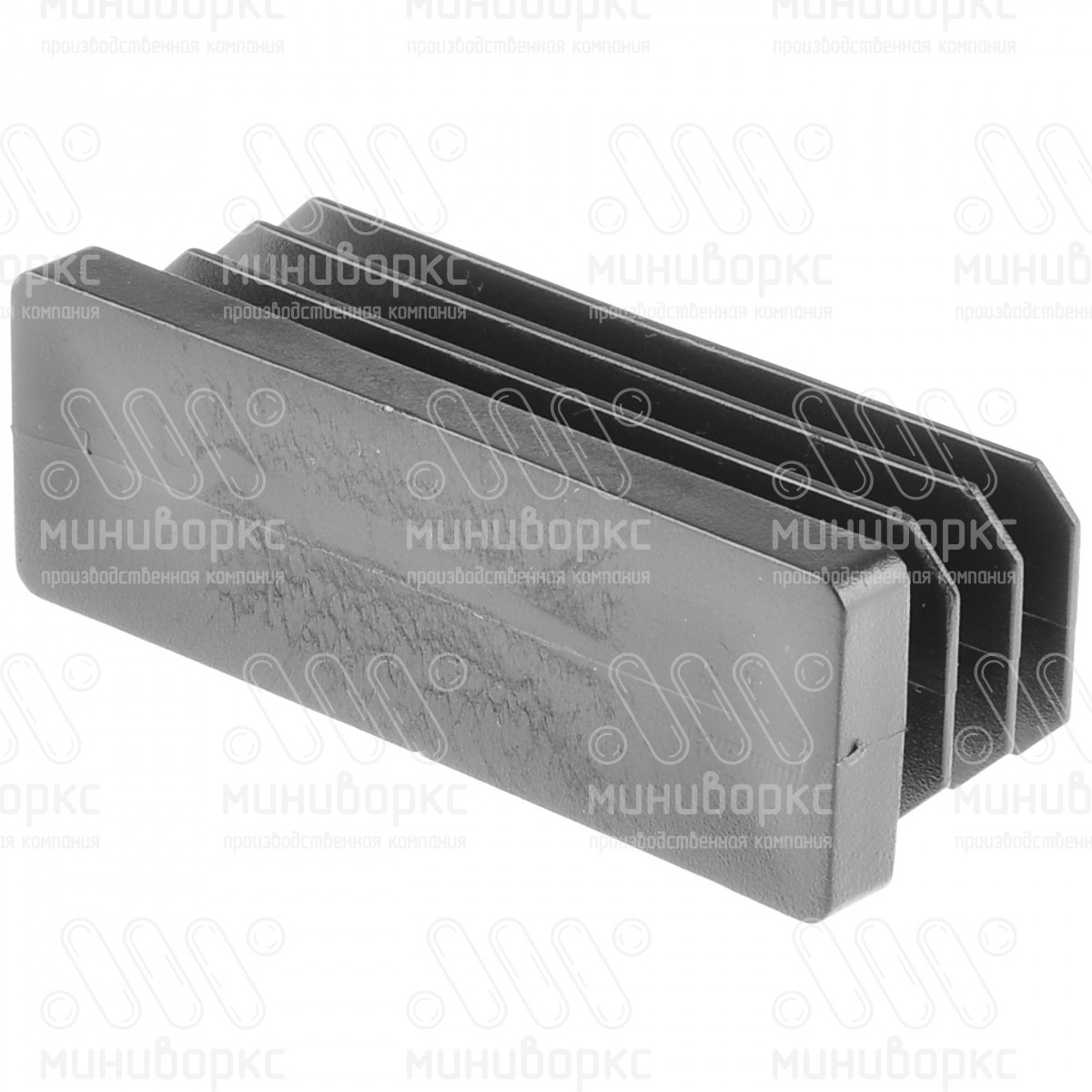 Заглушки для прямоугольной трубы 60x20 – 110411302N | картинка 2