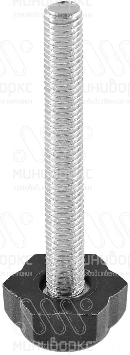 Опора резьбовая  m8x65 22 – 22М8-65ЧС | картинка 1