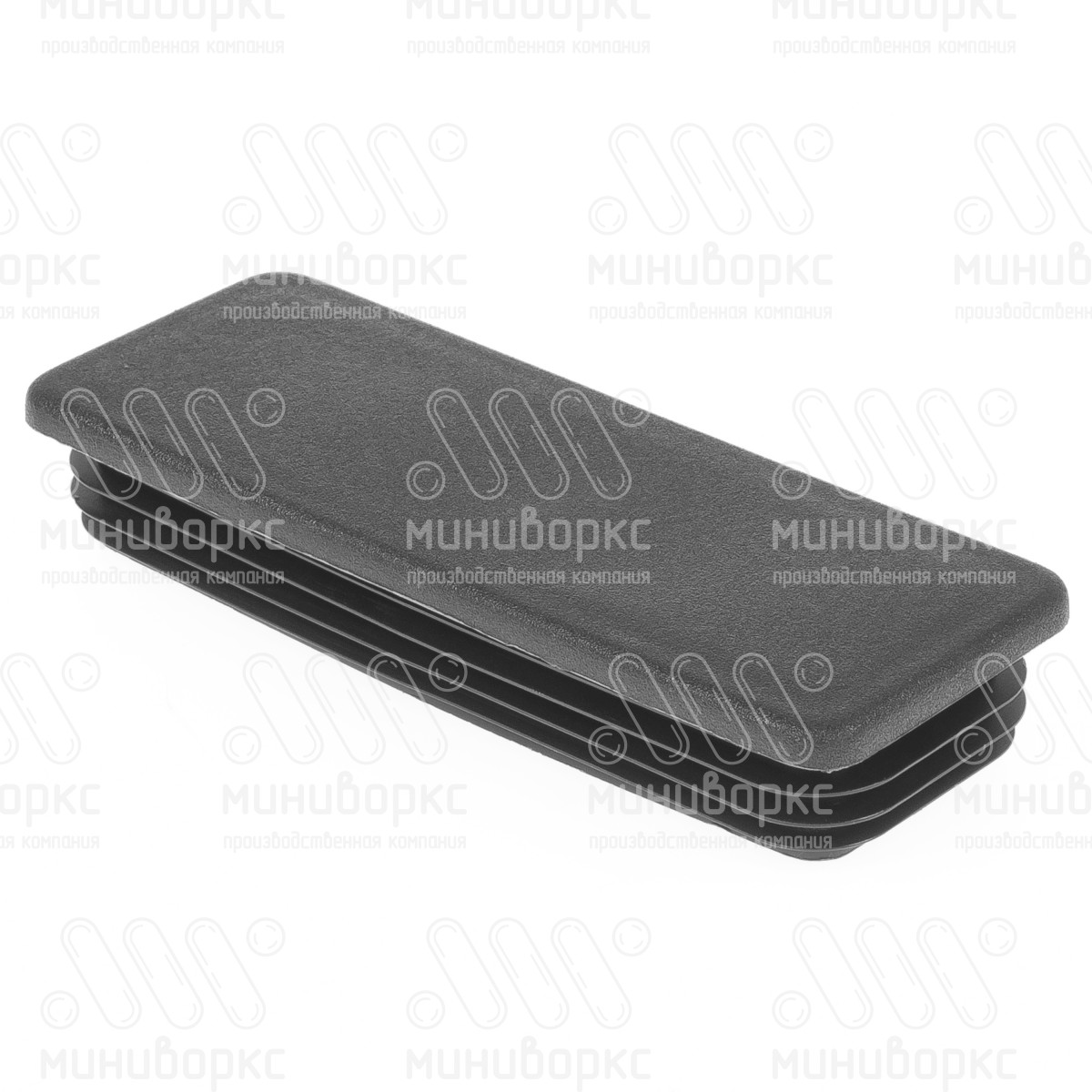 Заглушки для прямоугольной трубы 160x50 – ILR160x50-GRIGIO | картинка 1