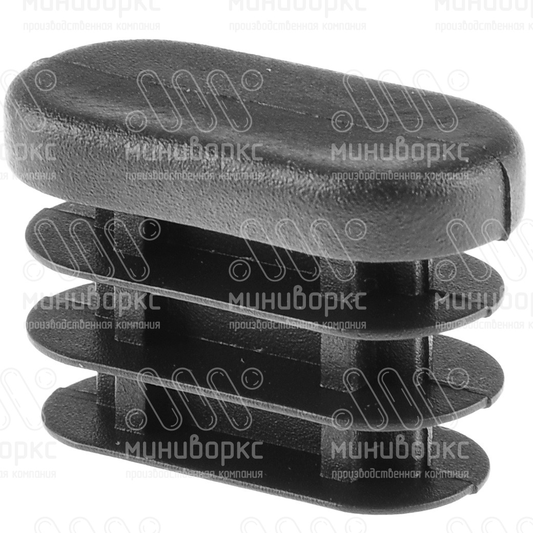 Заглушки для овальной труб 30x15 – 110511402N | картинка 1