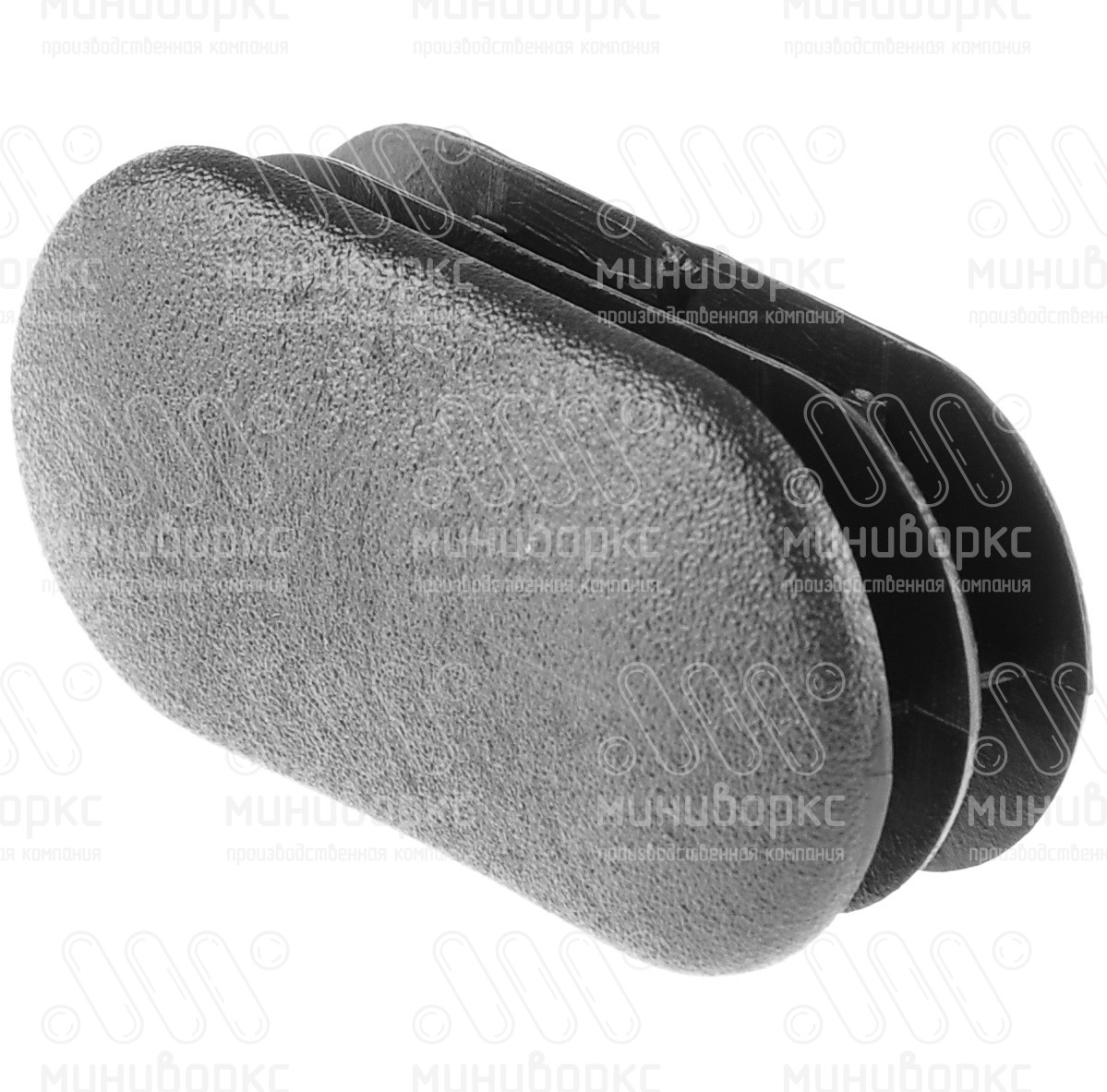 Заглушки для овальной труб 50x25 – 110512902N | картинка 2