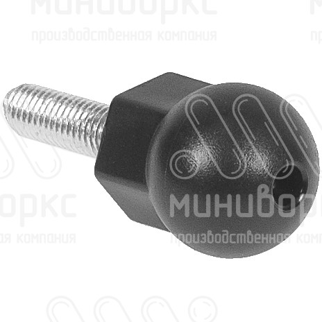Опора резьбовая  m8x30 24 – 24М8-30ЧС | картинка 3