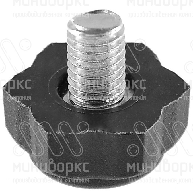 Опора резьбовая  m8x10 22 – 22М8-10БС | картинка 1