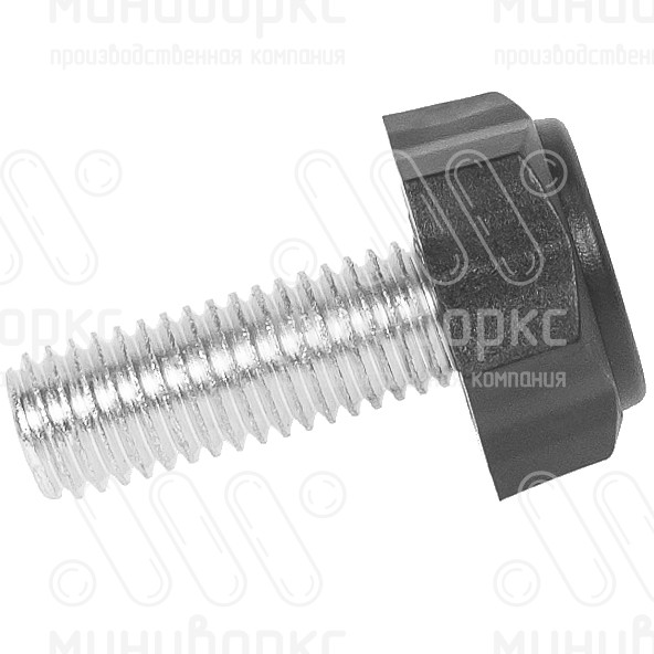 Опора резьбовая  m10x35 22 – 22М10-35ЧС | картинка 2
