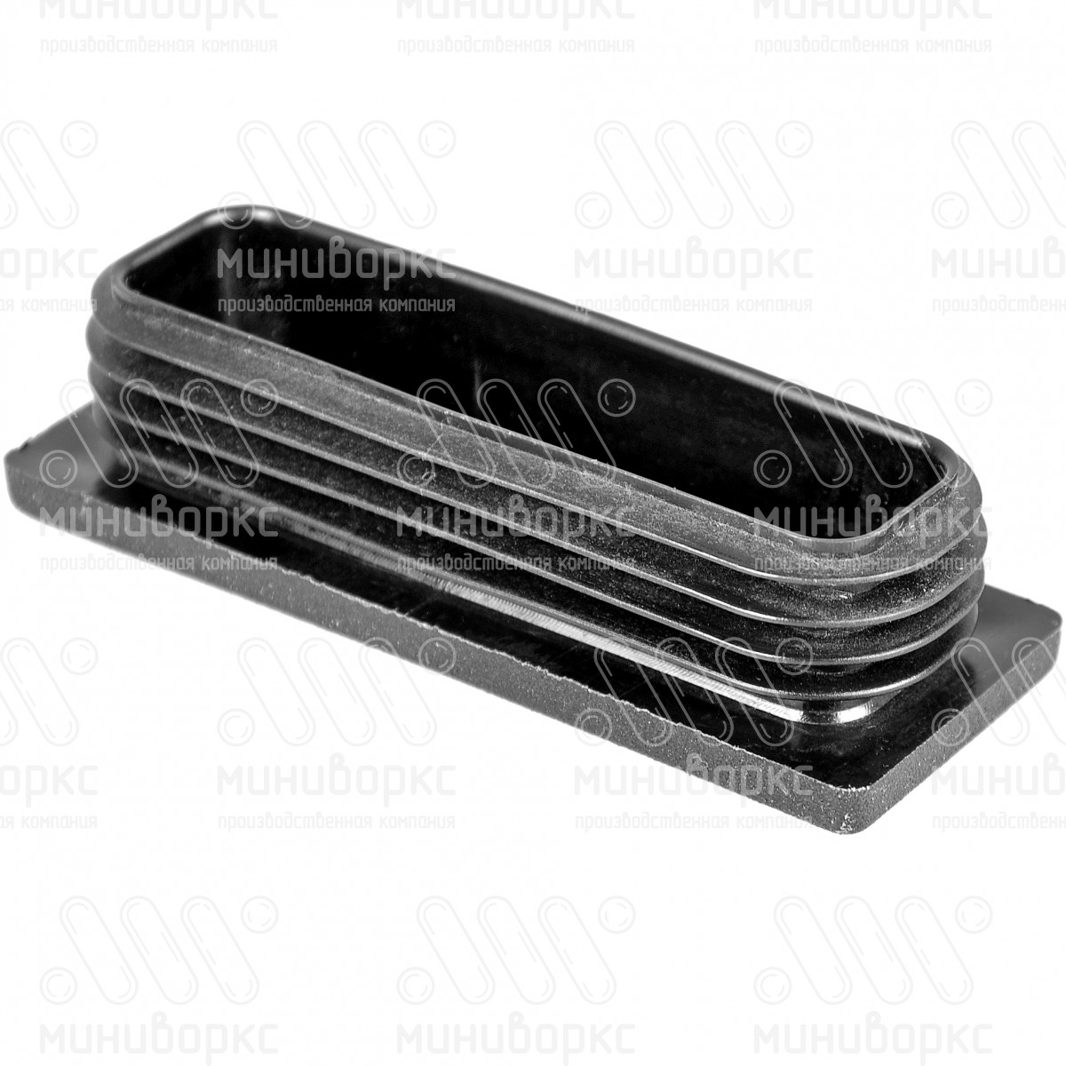 Заглушки для прямоугольной трубы 80x30 – ILR80x30+2,5-BIANCO | картинка 3
