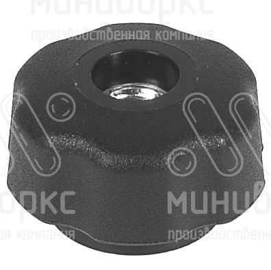 Пластиковые фиксаторы с гайкой m6 25 – БП25М6БН | картинка 1