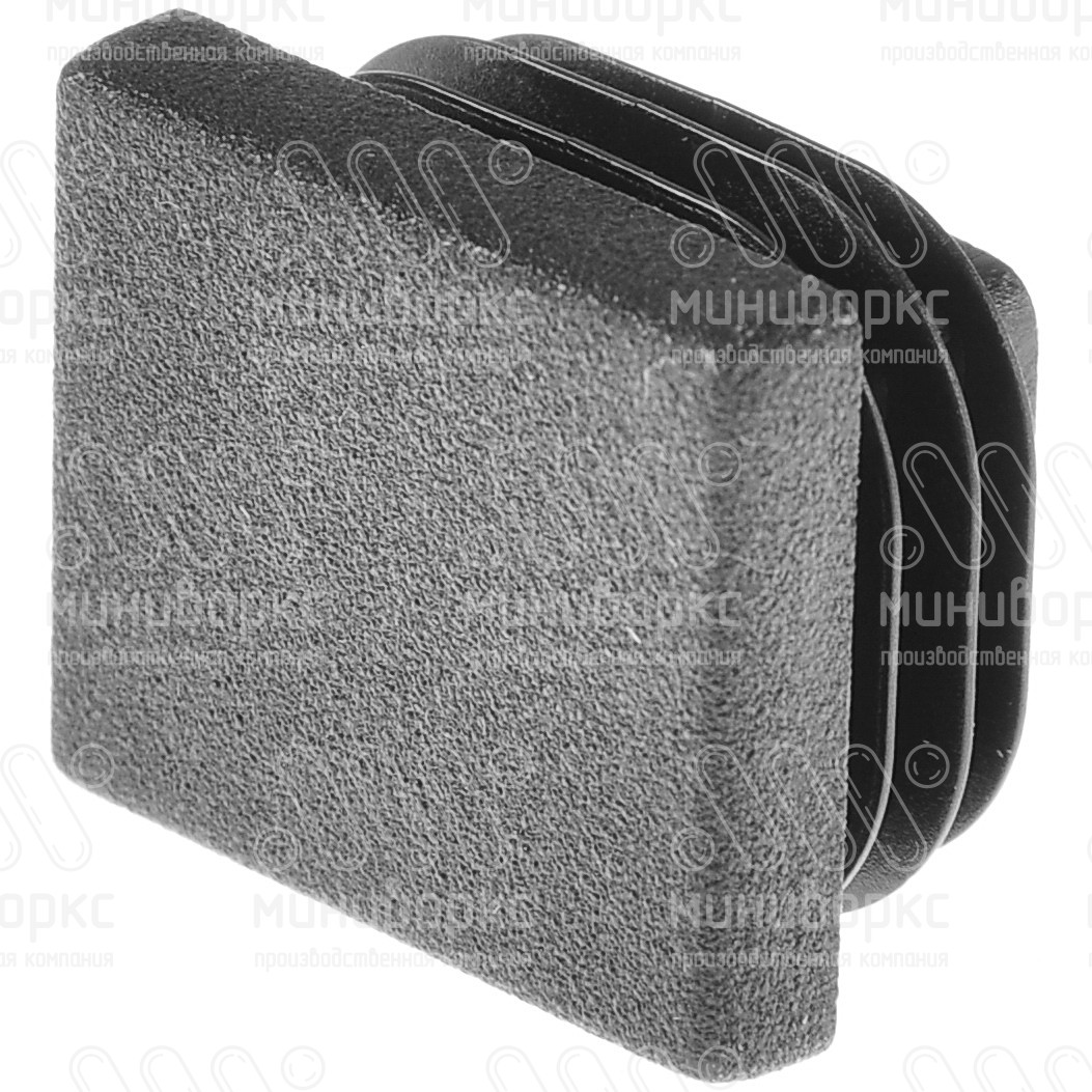Заглушки для прямоугольной трубы 30x25 – ILR30x25-BIANCO | картинка 2