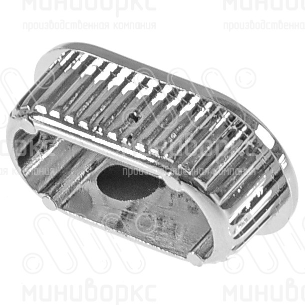 Заглушки для овальной труб 30x20 – 210513500C | картинка 2