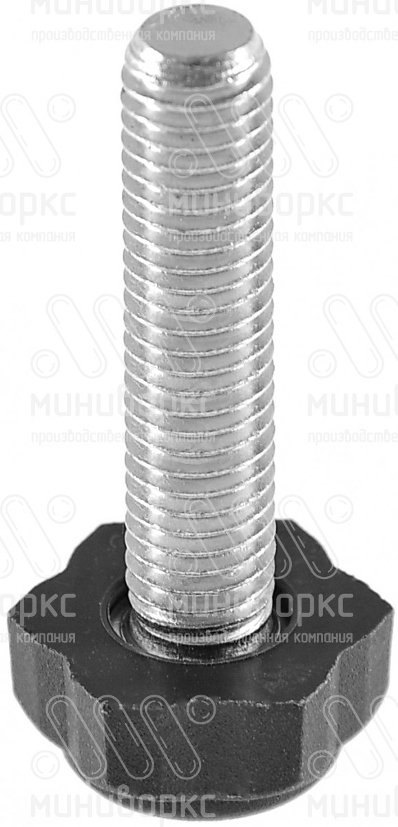 Опора резьбовая  m10x45 22 – 22М10-45ЧС | картинка 1