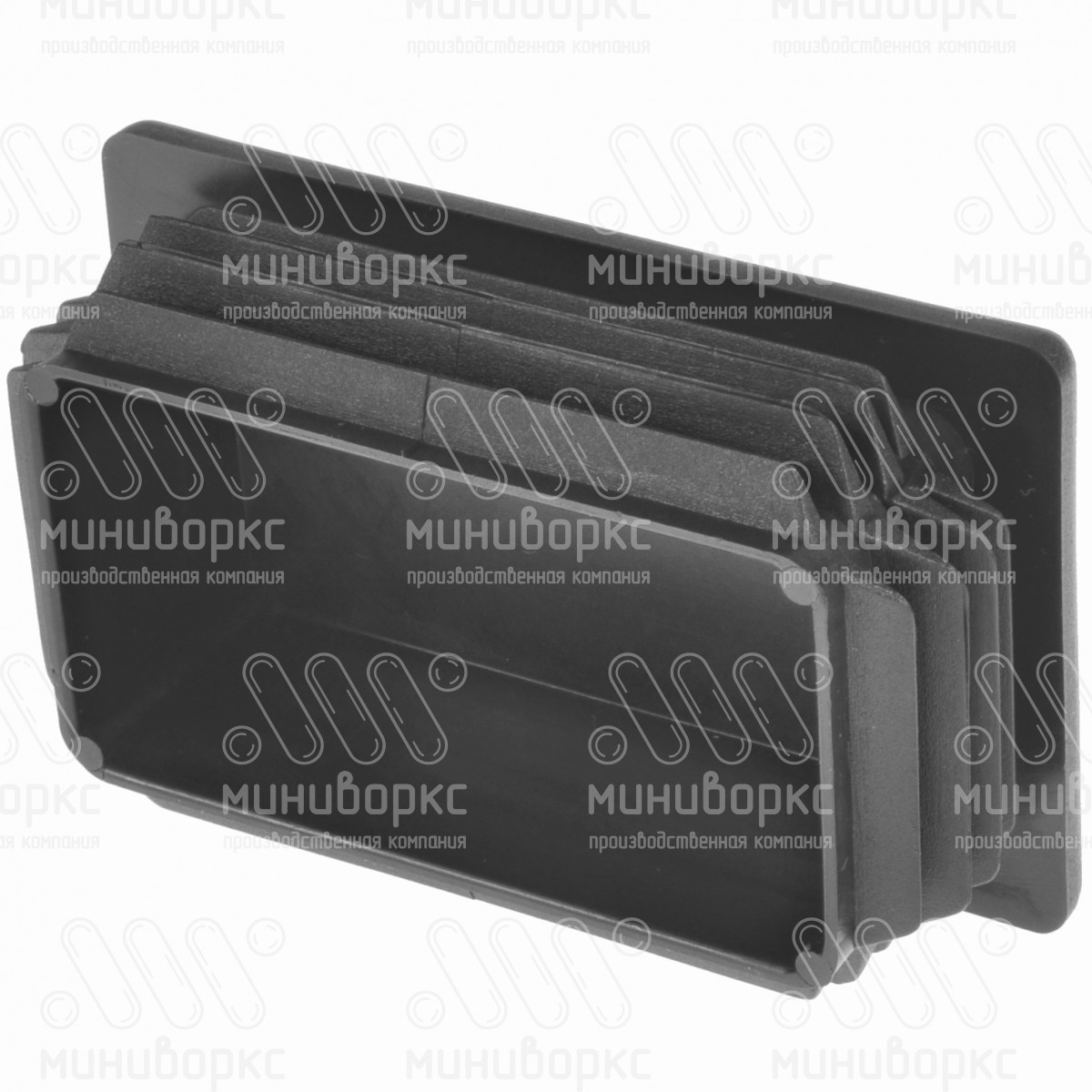 Заглушки для прямоугольной трубы 80x50 – ILR80x50-GRIGIO | картинка 2
