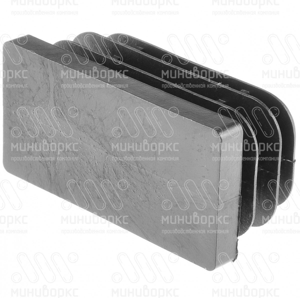 Заглушки для прямоугольной трубы 60x30 – 110411902N | картинка 2