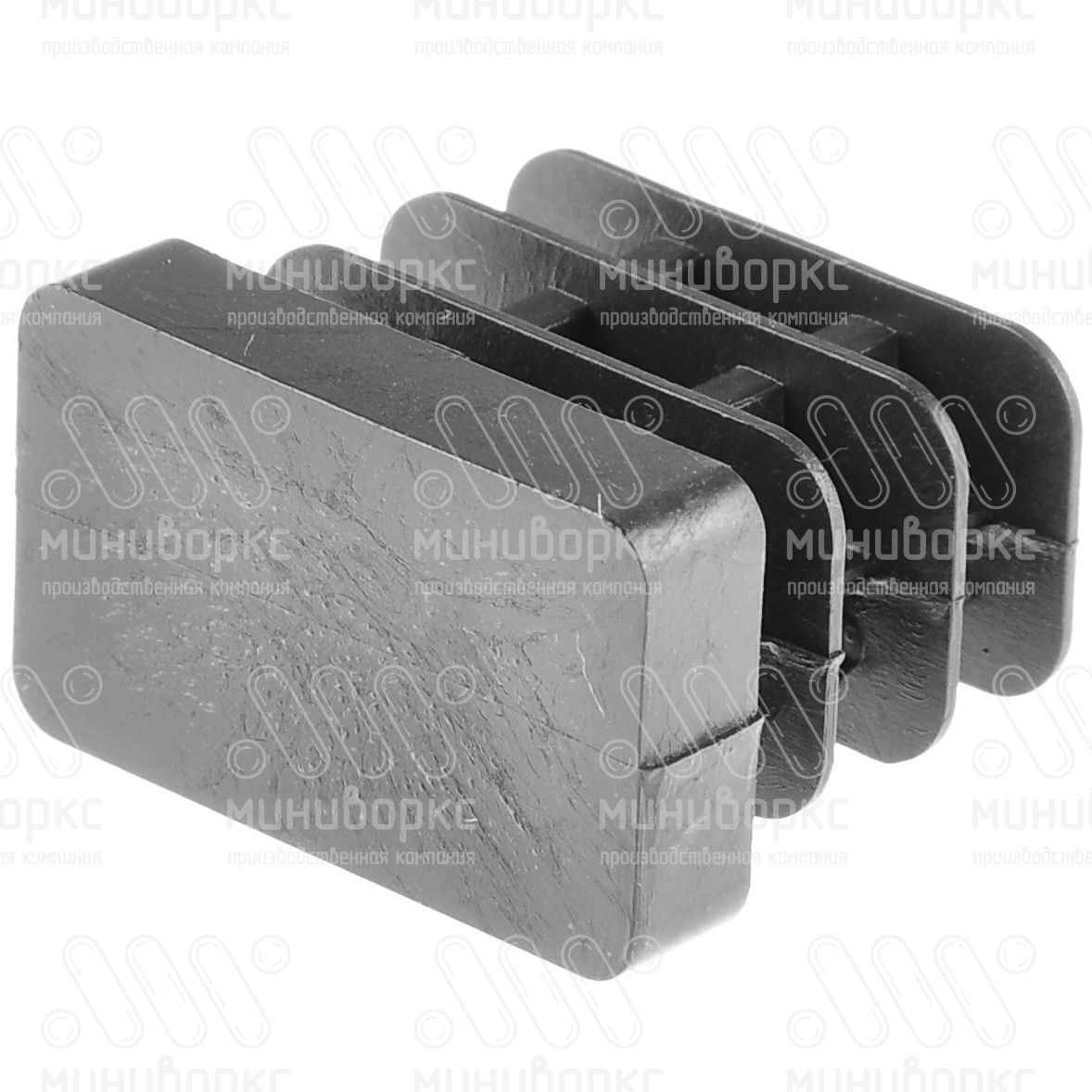 Заглушки для прямоугольной трубы 25x15 – 110410502N | картинка 2