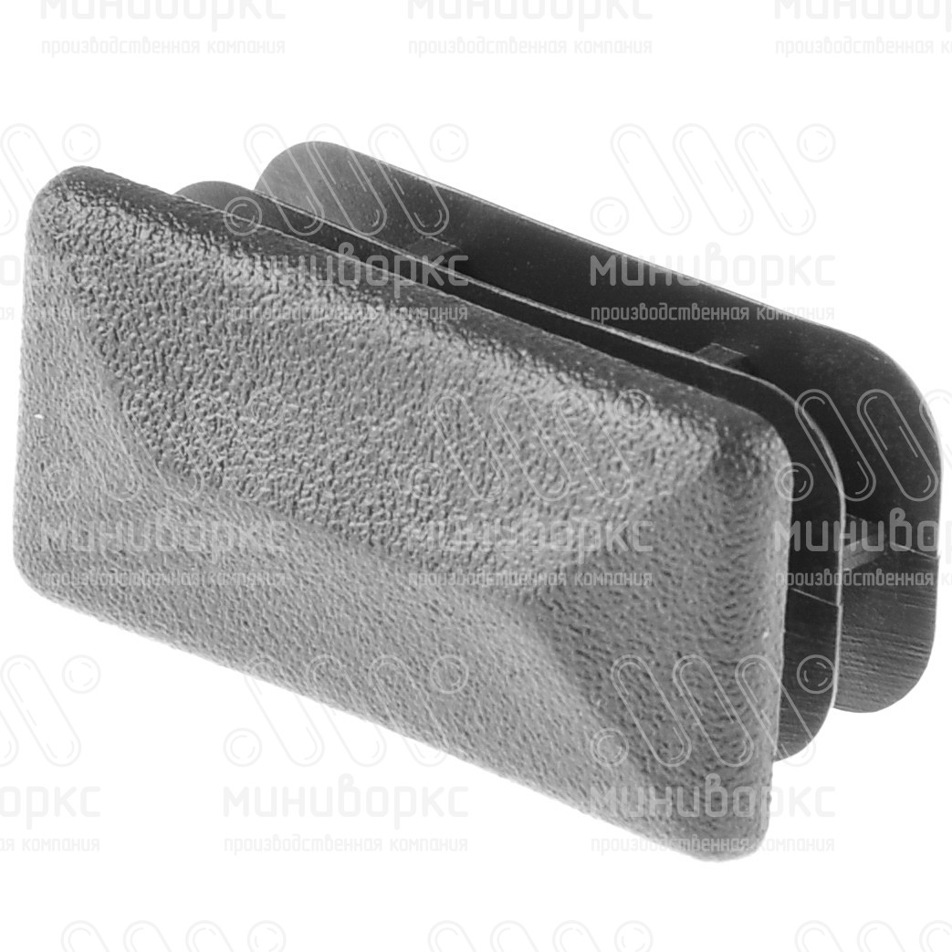 Заглушки для прямоугольной трубы 30x15 – 110413502N | картинка 2