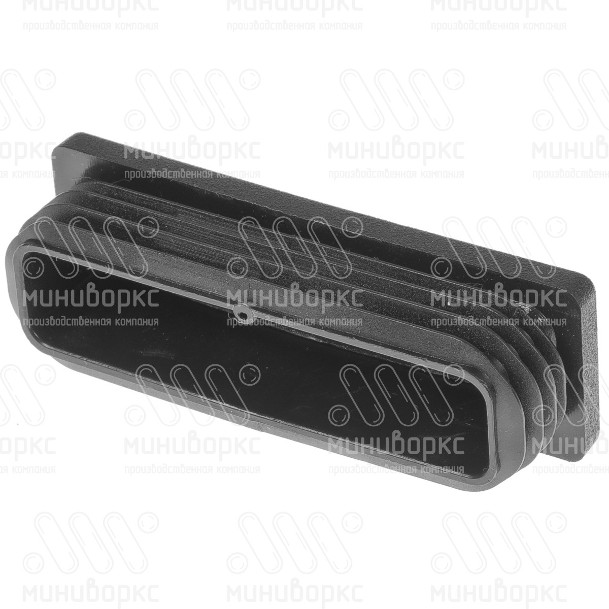 Заглушки для прямоугольной трубы 80x25 – ILR80x25-BIANCO | картинка 2