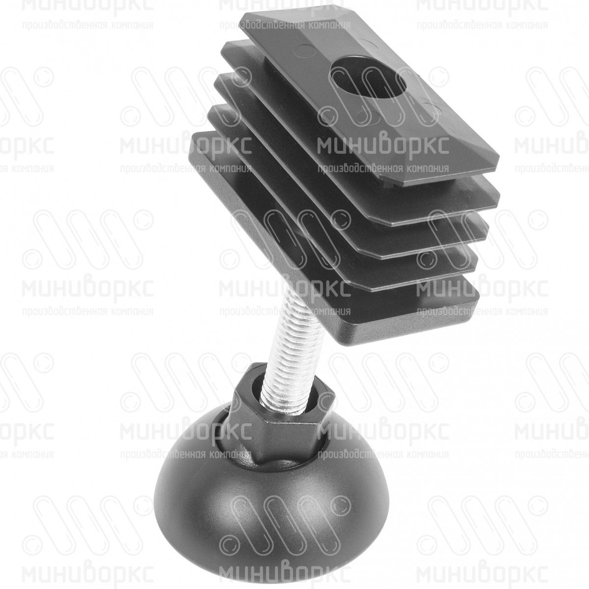 Комплекты прямоугольных заглушек с опорами 60x30 – 30-60M10.D50x25B | картинка 2