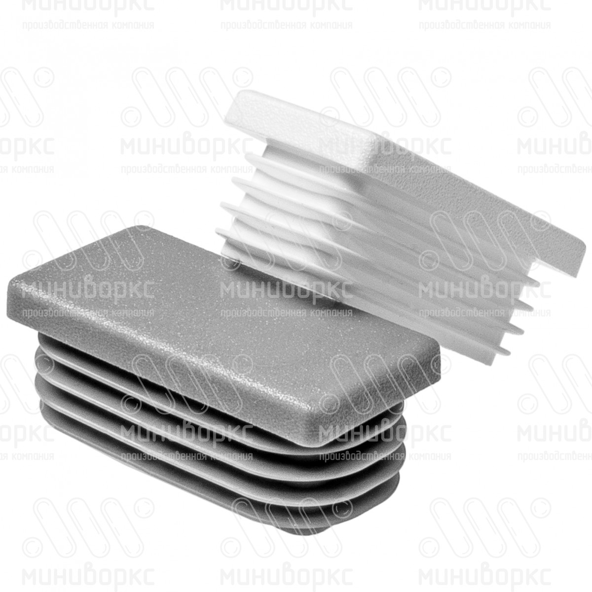 Заглушки для прямоугольной трубы 50x25 – ILR50x25-BIANCO | картинка 4
