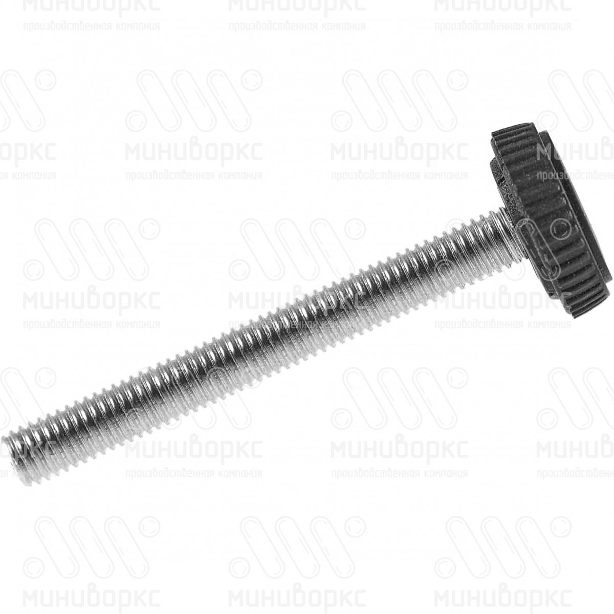 Опора резьбовая  m6x90 25 – 25М6-90ЧС | картинка 2