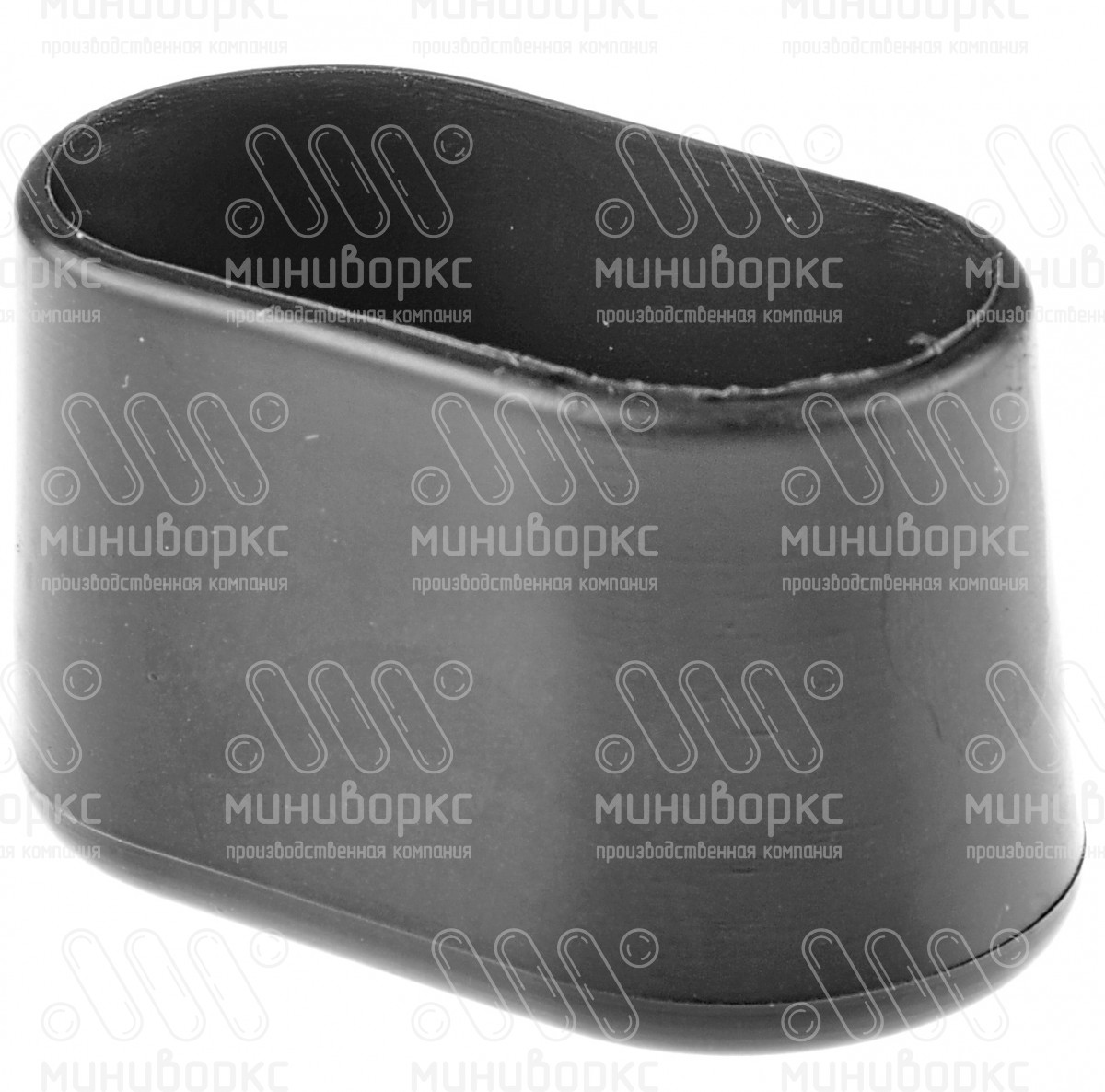 Заглушки для овальной труб 36x18 – 111117501N | картинка 1