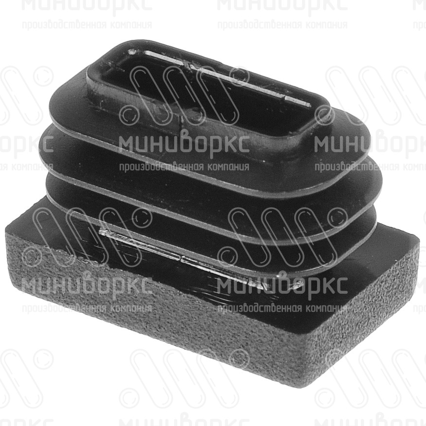 Заглушки для прямоугольной трубы 25x15 – ILR25x15-BIANCO | картинка 3