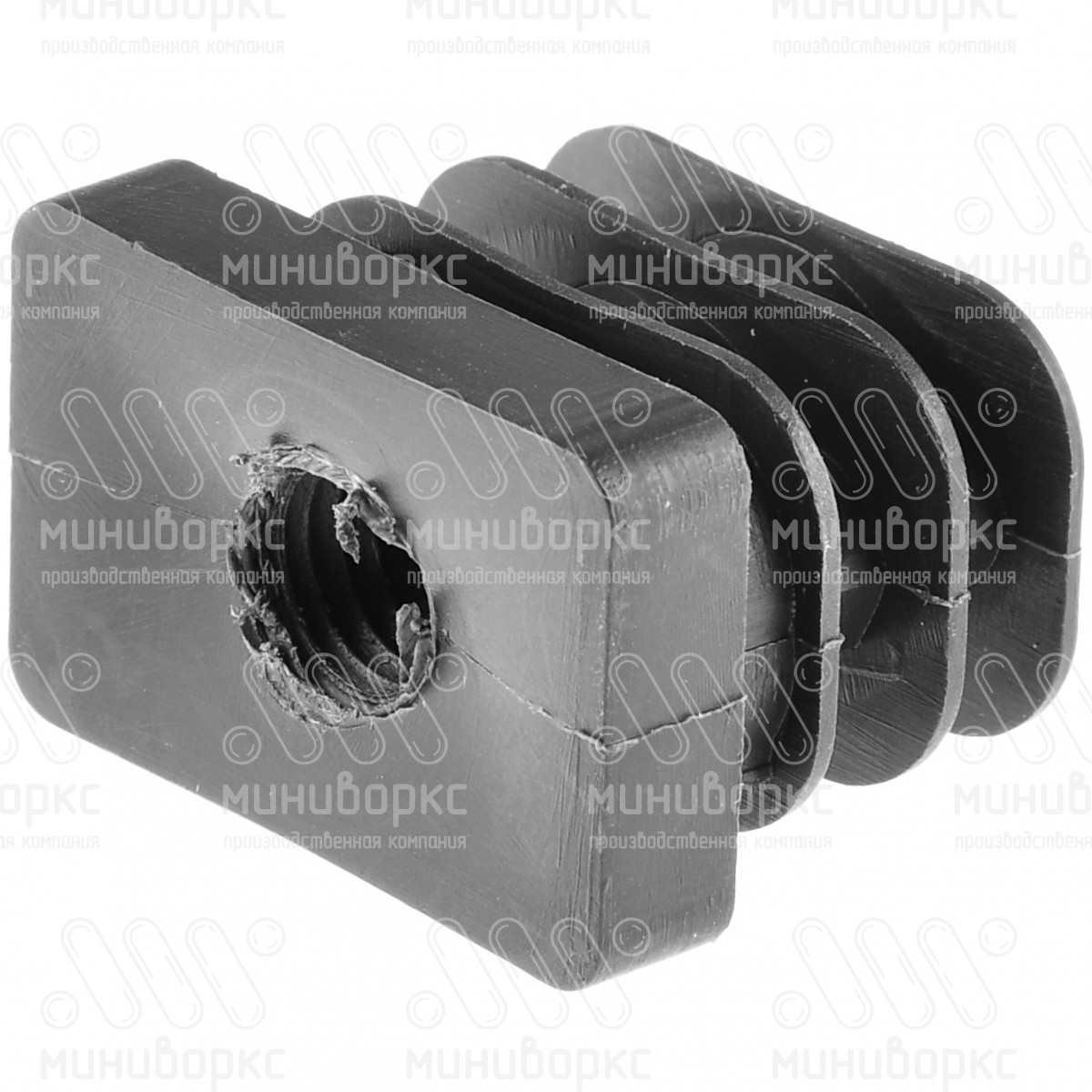 Заглушки для прямоугольной трубы 30x20 – 1104165021N | картинка 2
