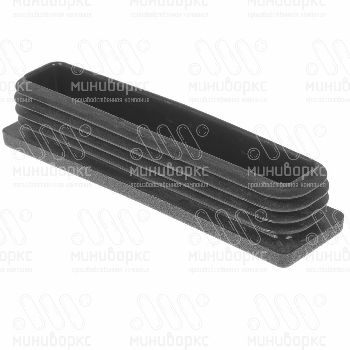 Заглушки для прямоугольной трубы 100x25 – ILR100x25-GRIGIO | картинка 3