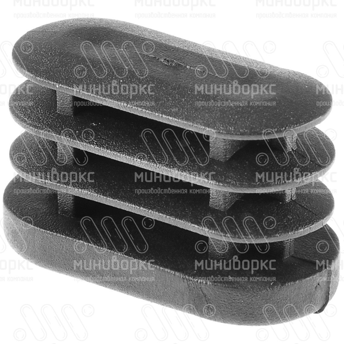 Заглушки для овальной труб 36x18 – 110511202B | картинка 3