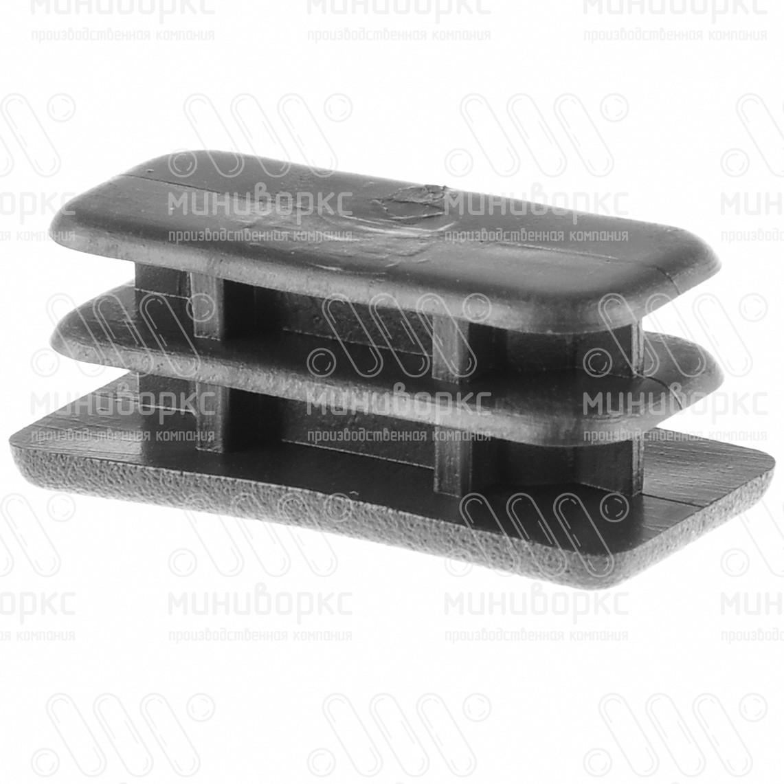 Заглушки для прямоугольной трубы 30x15 – 110413502N | картинка 3
