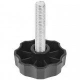 Фиксатор пластиковый с рукояткой m10x60 60 – Ф60М10-60БН