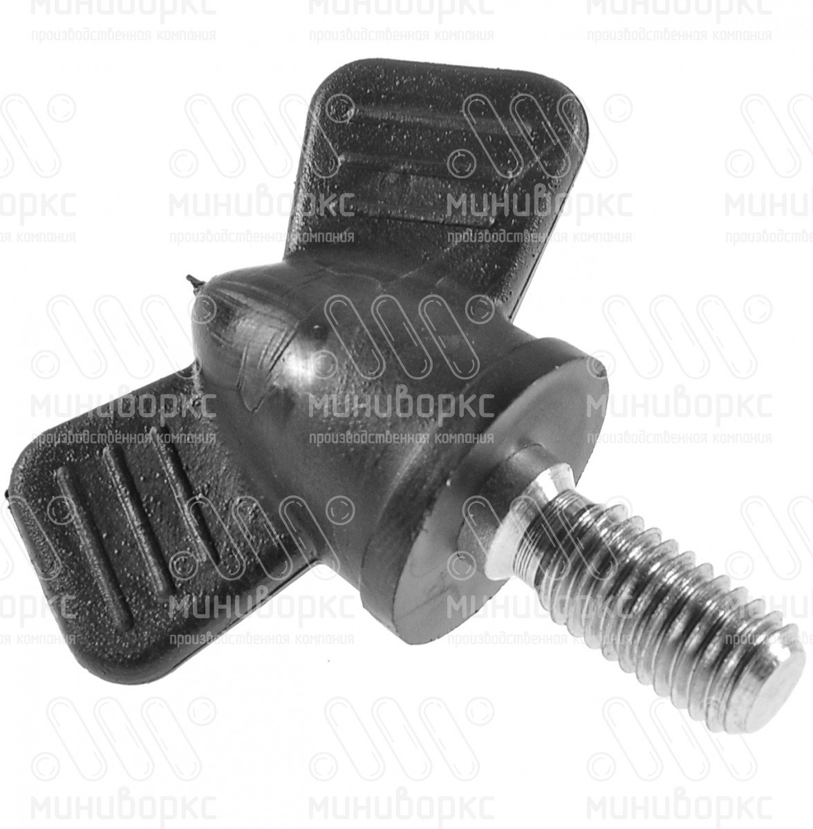 Фиксатор пластиковый с рукояткой m8x20 44 – 114111140B | картинка 1
