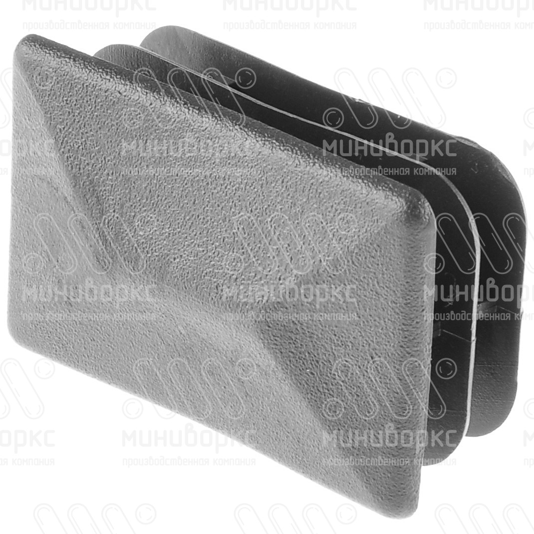 Заглушки для прямоугольной трубы 40x25 – 110414302N | картинка 2