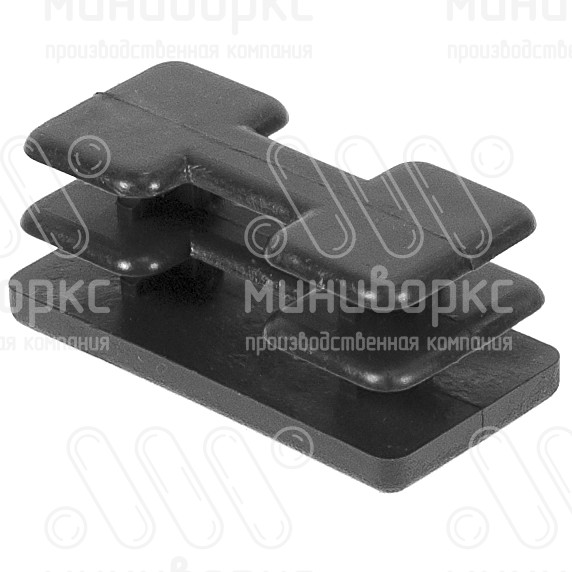 Заглушки для прямоугольной трубы 40x20 – 20-40ДЧЕ | картинка 3