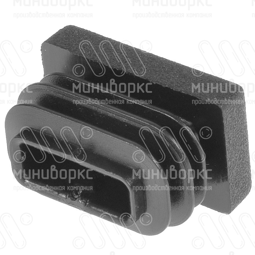 Заглушки для прямоугольной трубы 25x15 – ILR25x15-BIANCO | картинка 2