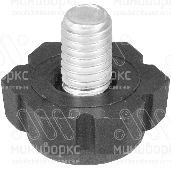 Опора резьбовая  m5x8 19 – 19М5-8БС | картинка 1