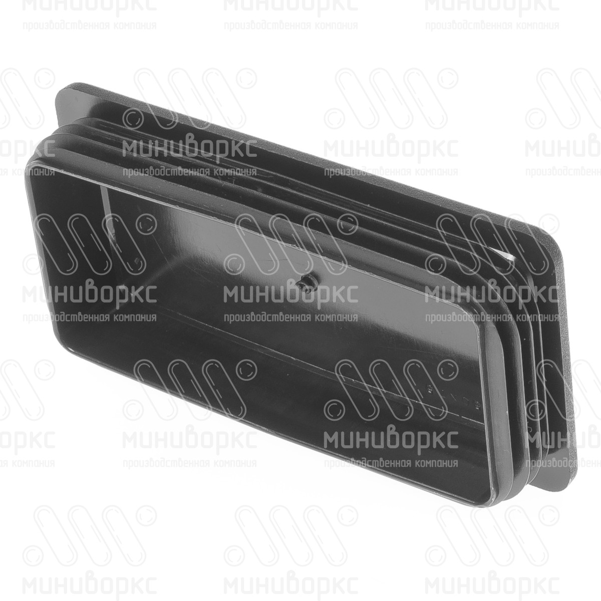 Заглушки для прямоугольной трубы 140x60 – ILR140x60-GRIGIO | картинка 2