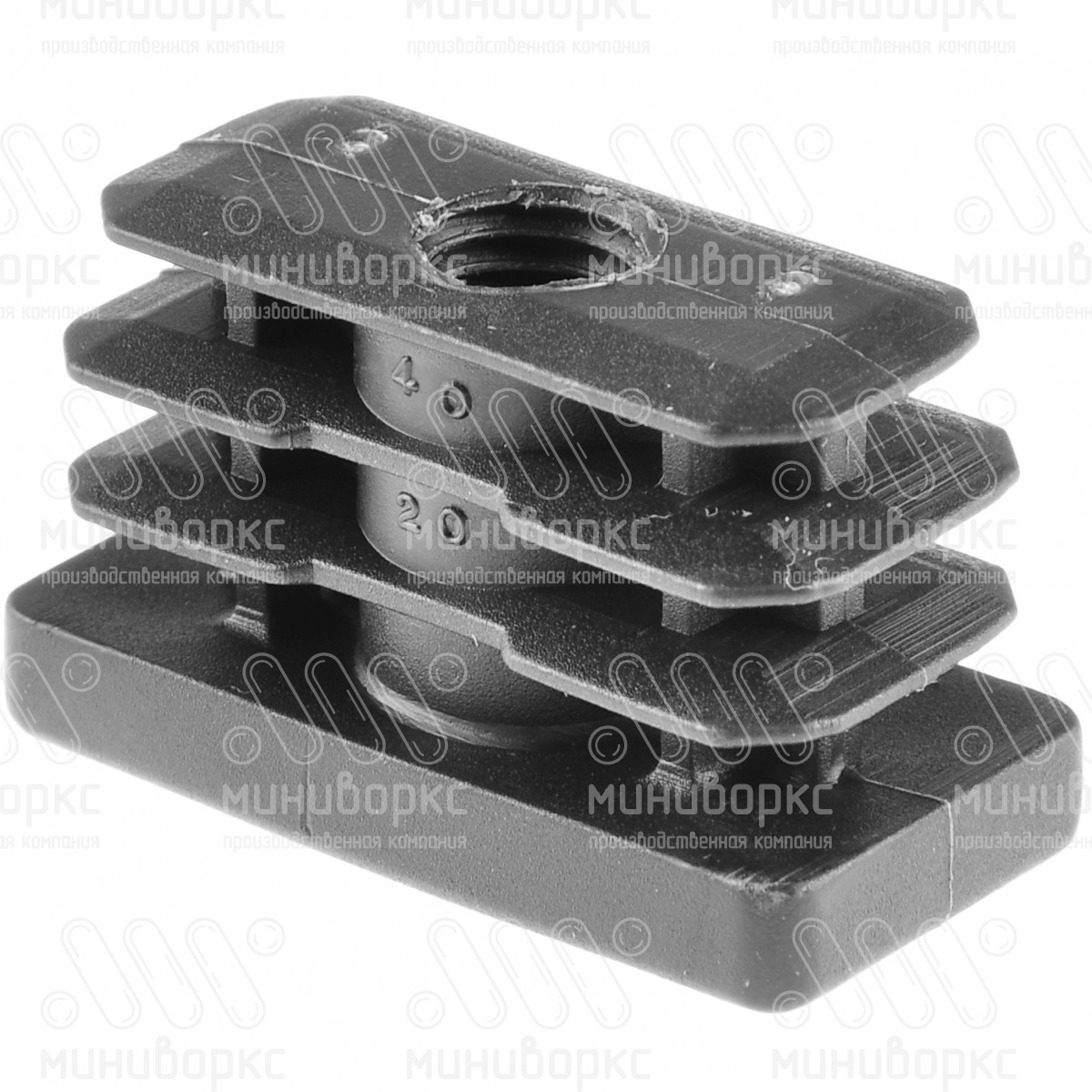 Заглушки для прямоугольной трубы 40x20 – 1104167022N | картинка 3