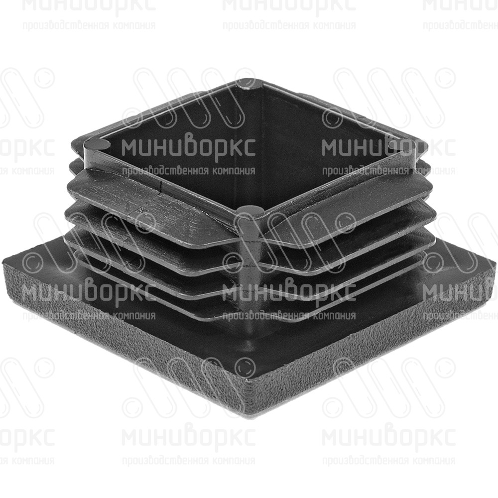 Заглушки квадратные для труб 40x40 – ILQ40-GRIGIO | картинка 3