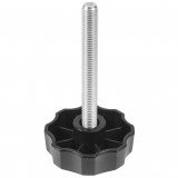 Фиксатор пластиковый с рукояткой m10x85 60 – Ф60М10-85БН