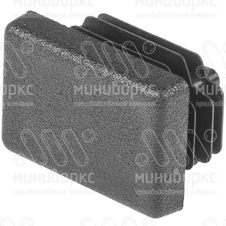 Заглушки для прямоугольной трубы 30x20 – ILR30x20-GRIGIO | картинка 2