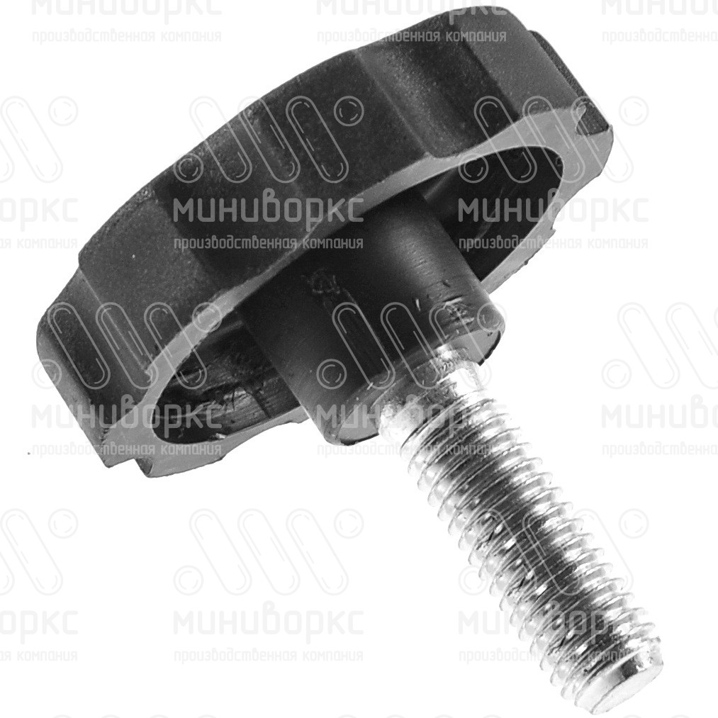 Фиксатор пластиковый с рукояткой m10x30 50 – 114113140N | картинка 2