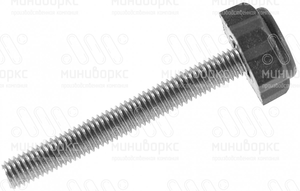 Опора резьбовая  m8x65 22 – 22М8-65ЧС | картинка 2