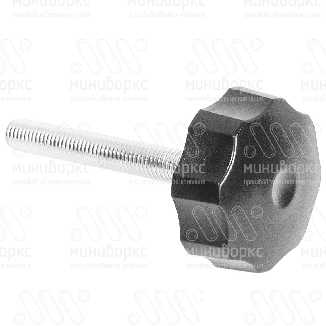 Фиксатор пластиковый с рукояткой m10x80 50 – Ф50М10-80БС | картинка 3