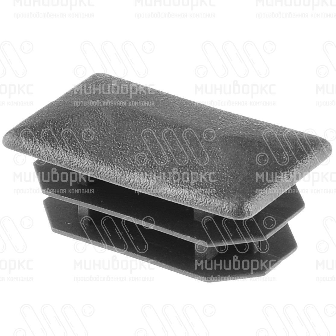 Заглушки для прямоугольной трубы 35x20 – 110413902N | картинка 1