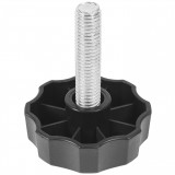 Фиксатор пластиковый с рукояткой m8x55 60 – Ф60М8-55БН