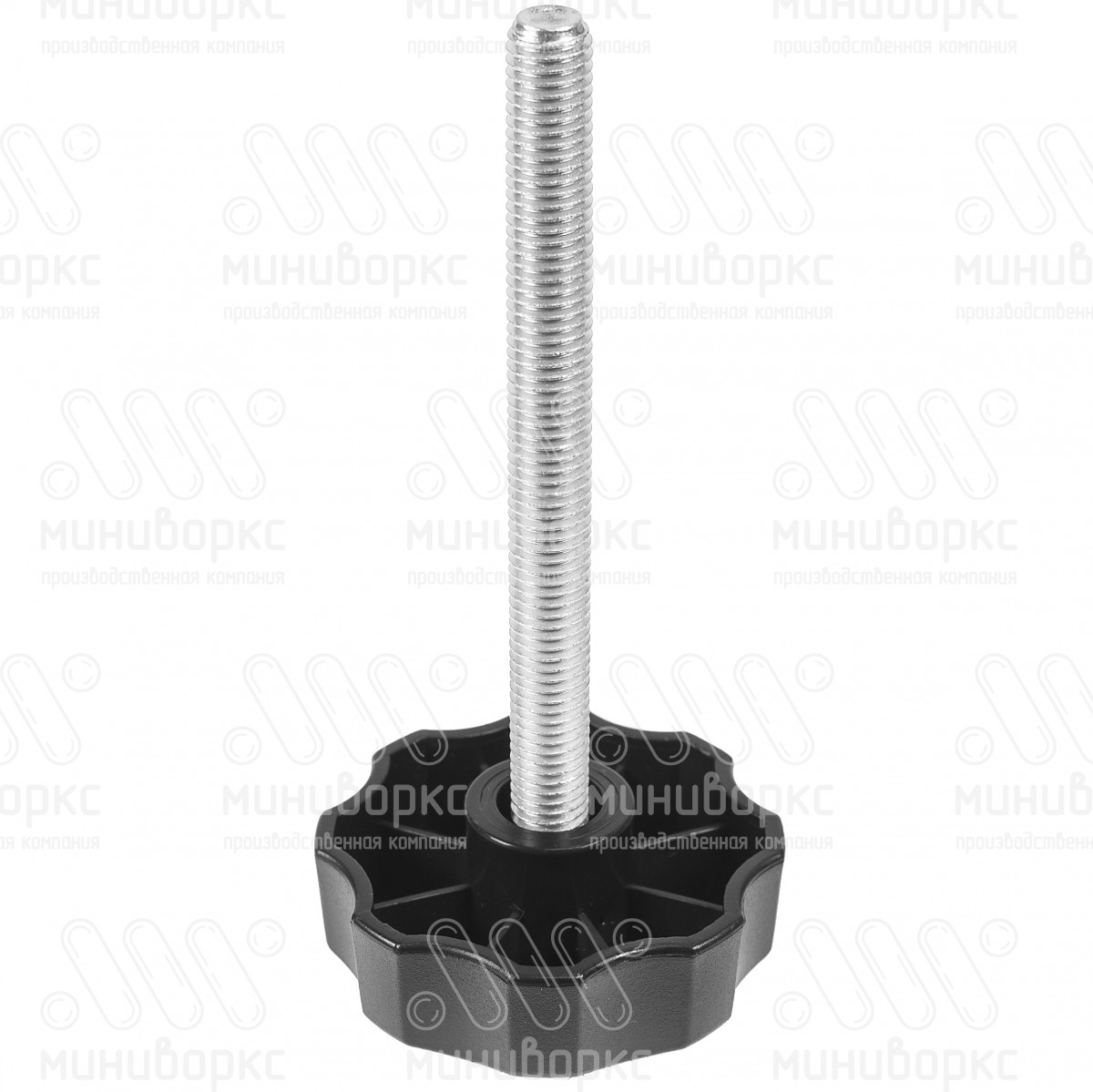 Фиксатор пластиковый с рукояткой m8x115 60 – Ф60М8-115СН | картинка 1